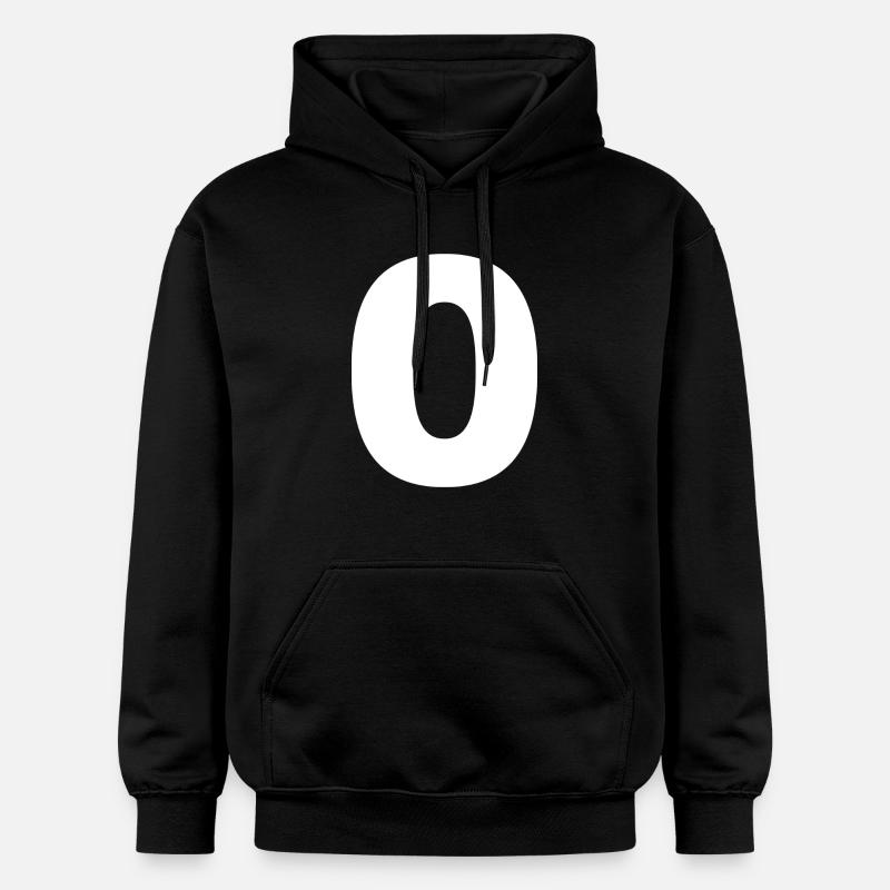 O - Sweat à capuche Softstyle® Gildan Unisexe - noir