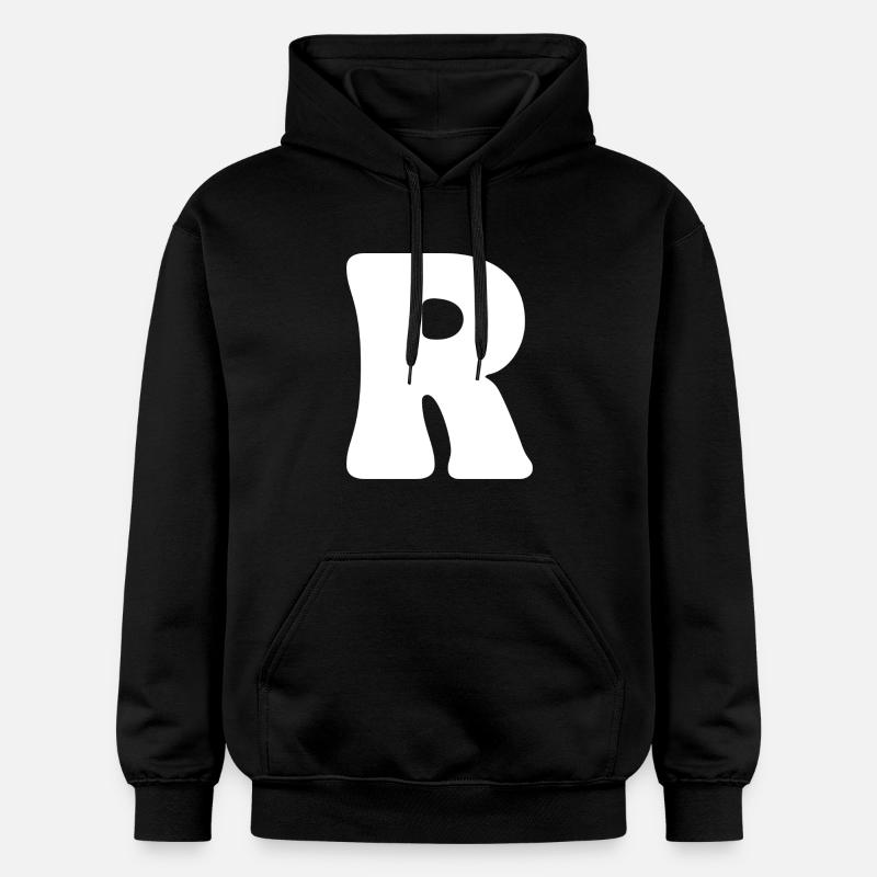R - Sweat à capuche Softstyle® Gildan Unisexe - noir