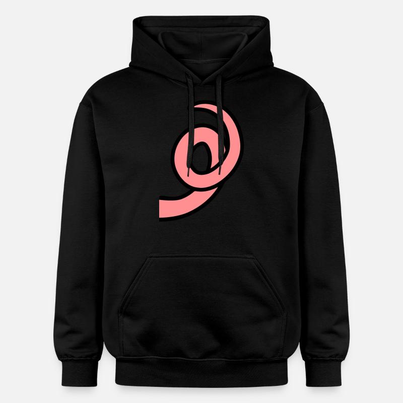 RingTail cochon - Sweat à capuche Softstyle® Gildan Unisexe - noir