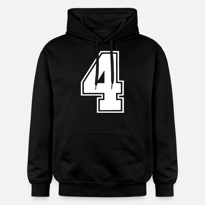 4 - Sweat à capuche Softstyle® Gildan Unisexe - noir