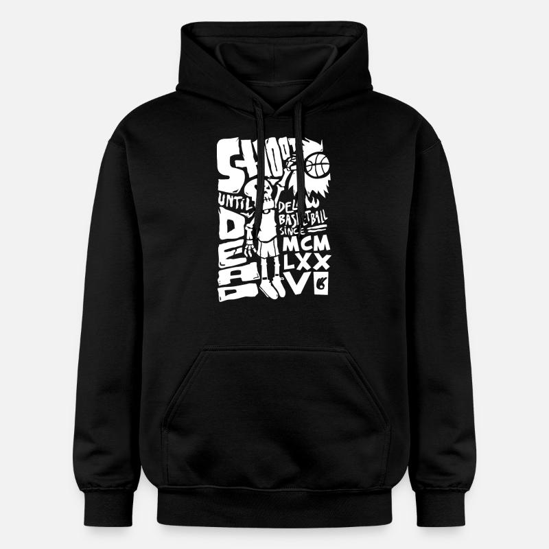 shoot until dead - Sweat à capuche Softstyle® Gildan Unisexe - noir