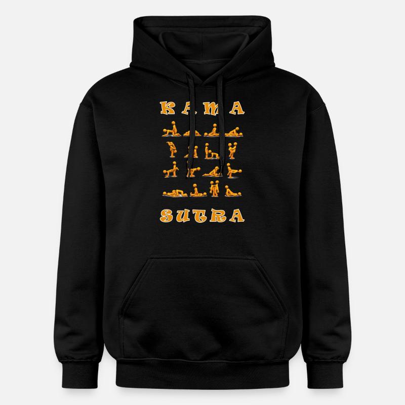 Maennel Kamasutra - Sweat à capuche Softstyle® Gildan Unisexe - noir