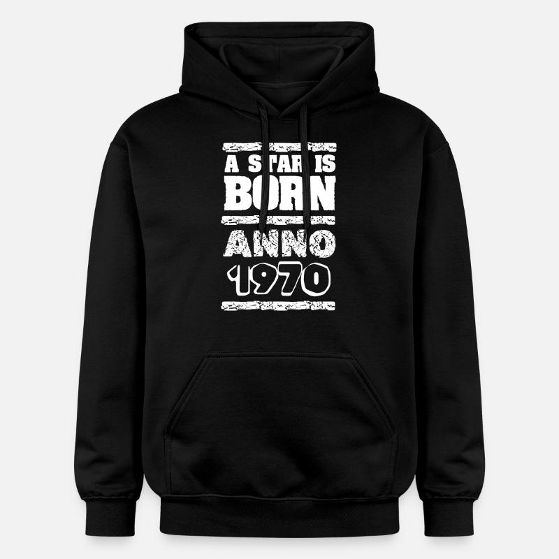 1970 - Sweat à capuche Softstyle® Gildan Unisexe - noir