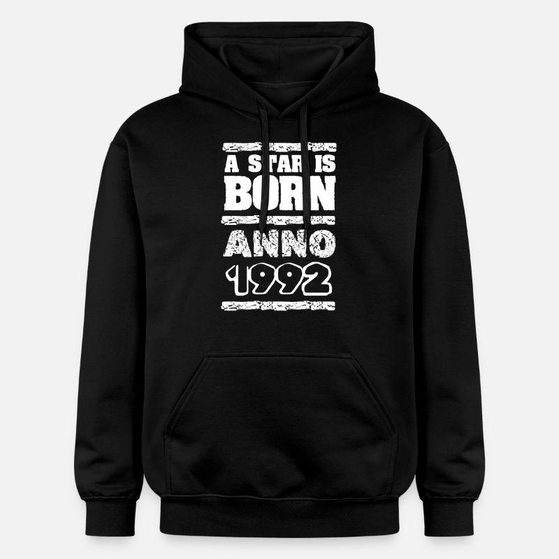 1992 - Sweat à capuche Softstyle® Gildan Unisexe - noir