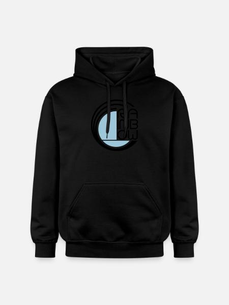 rainbow_f2 - Gildan Unisex Softstyle® Midweight Hoodie - black