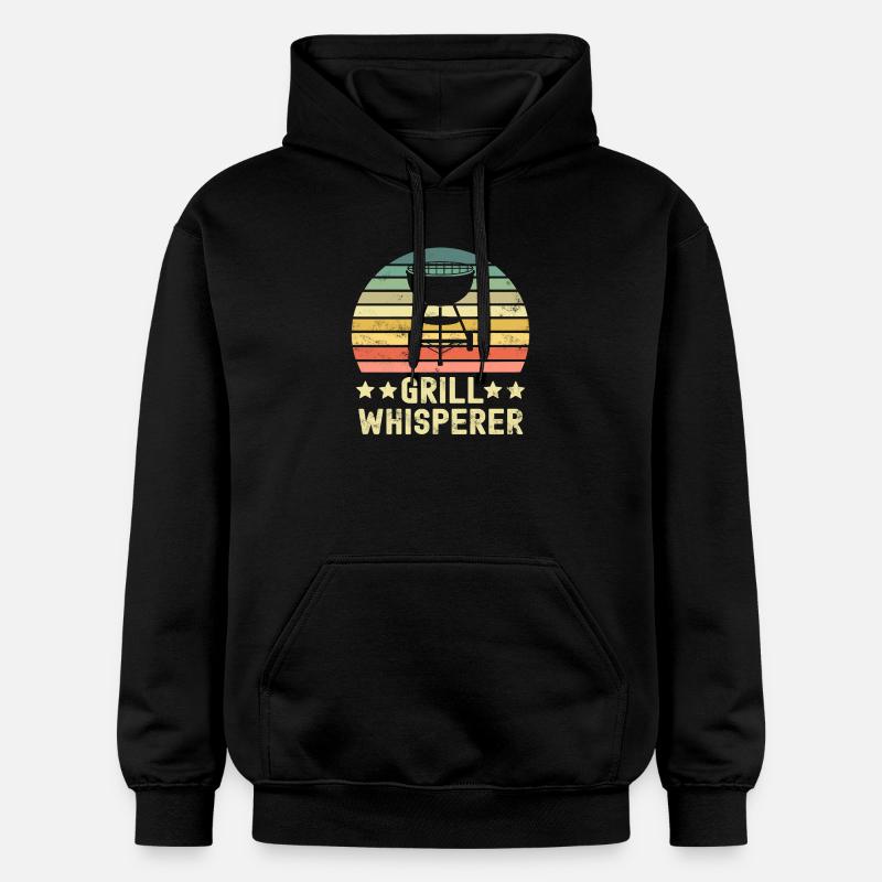 Grill Grill Grill King - Sweat à capuche Softstyle® Gildan Unisexe - noir