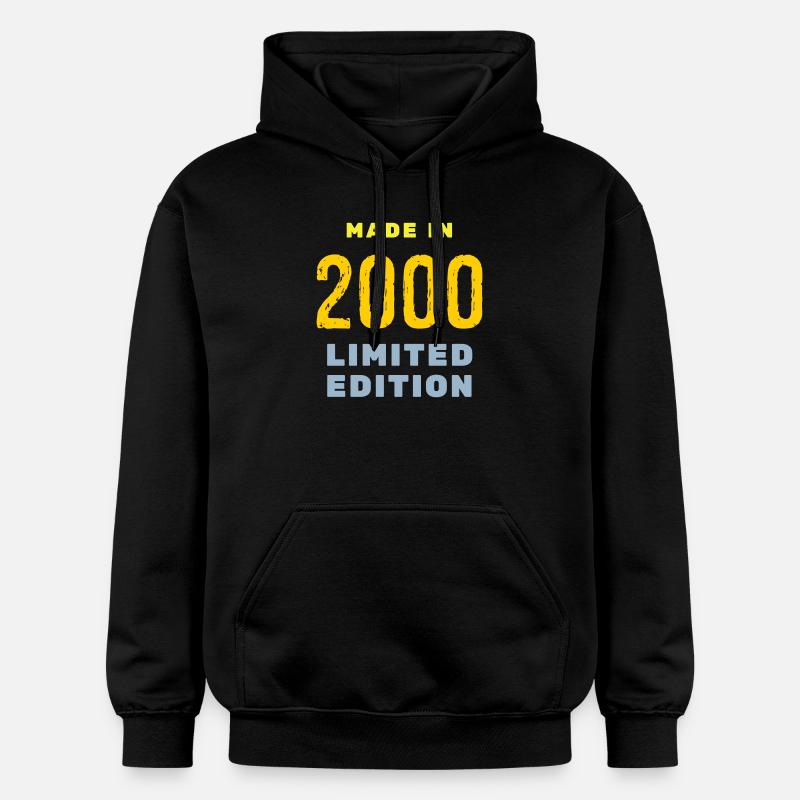 2000 - Sweat à capuche Softstyle® Gildan Unisexe - noir