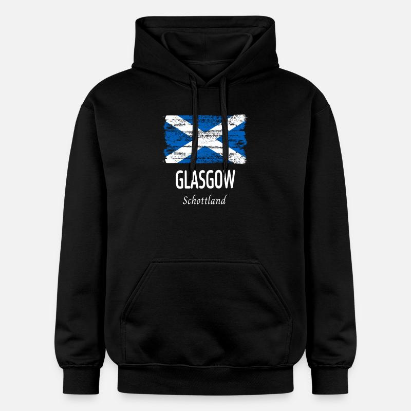 Glasgow - Sweat à capuche Softstyle® Gildan Unisexe - noir