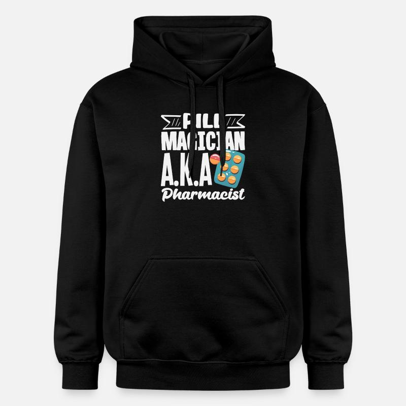 Pharmacien Technicien Pharmaceutique - Sweat à capuche Softstyle® Gildan Unisexe - noir