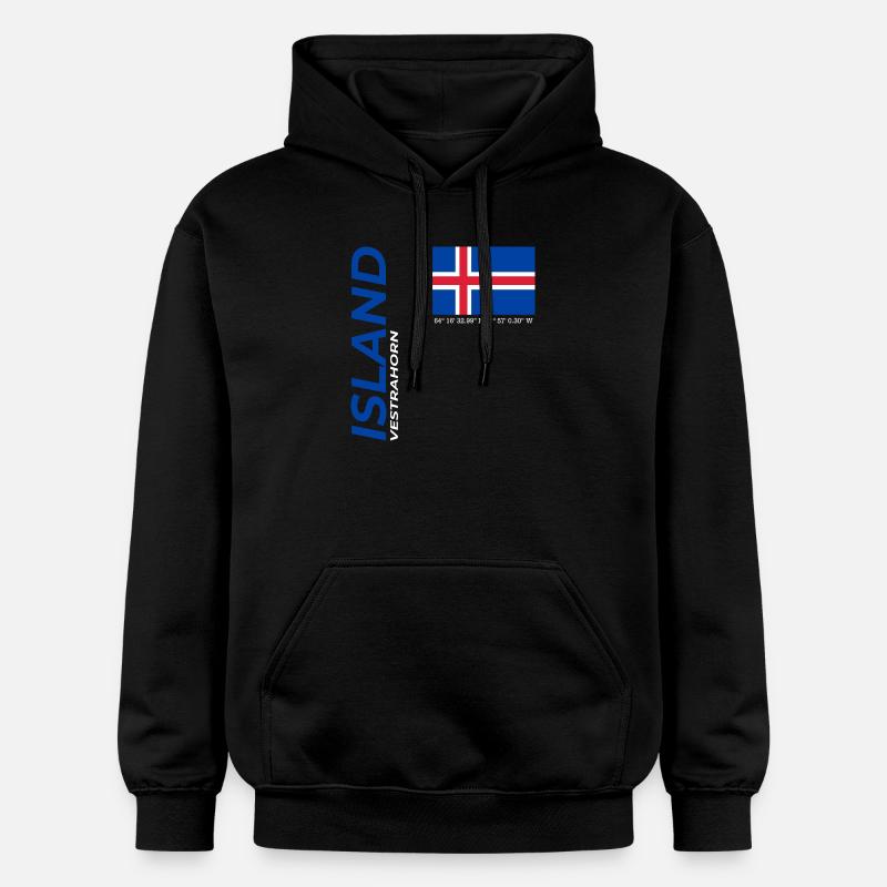 Vestrahorn - Sweat à capuche Softstyle® Gildan Unisexe - noir