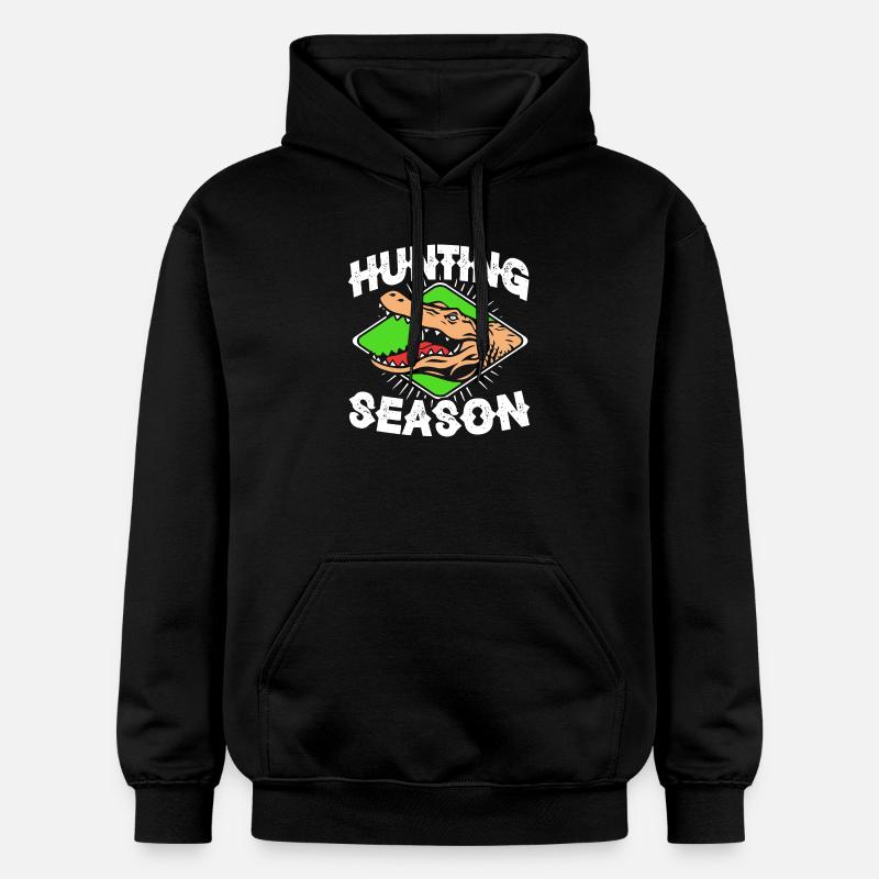 Chasse au crocodile - Sweat à capuche Softstyle® Gildan Unisexe - noir