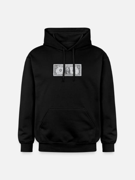 Dollar | Geschenkidee - Gildan Unisex Softstyle® Midweight Hoodie - Schwarz
