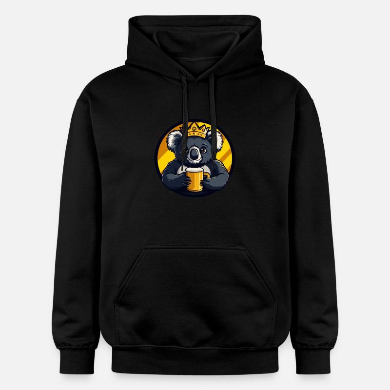 Bière Koala - Sweat à capuche Softstyle® Gildan Unisexe - noir