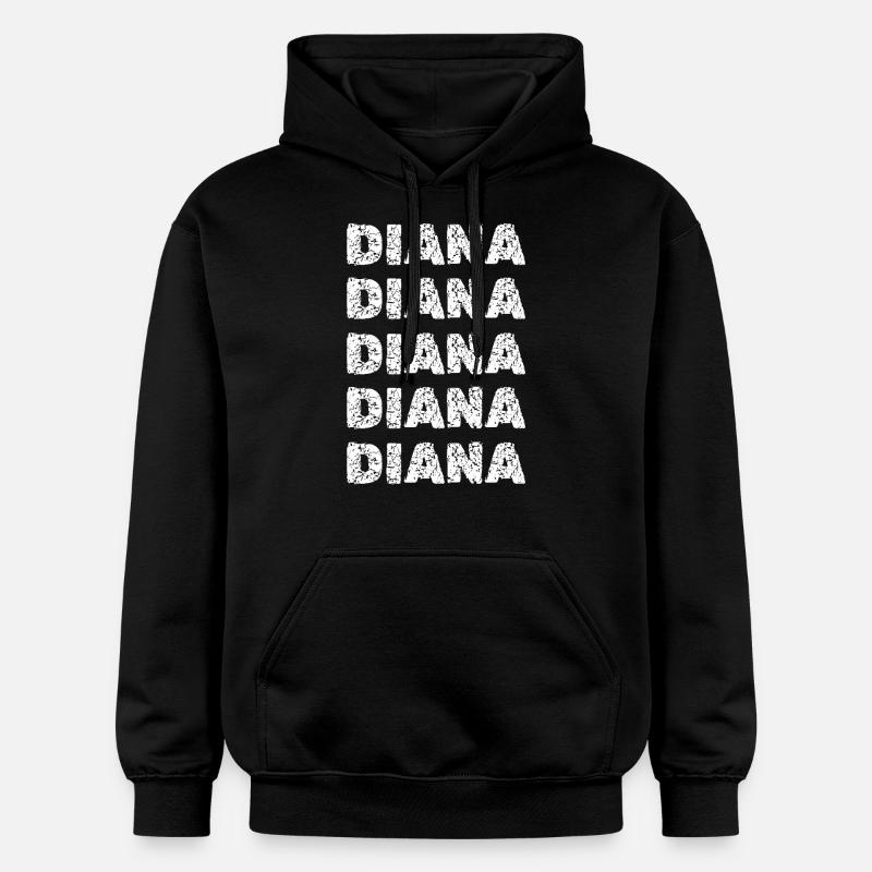 Cadeau pour Diana - Sweat à capuche Softstyle® Gildan Unisexe - noir