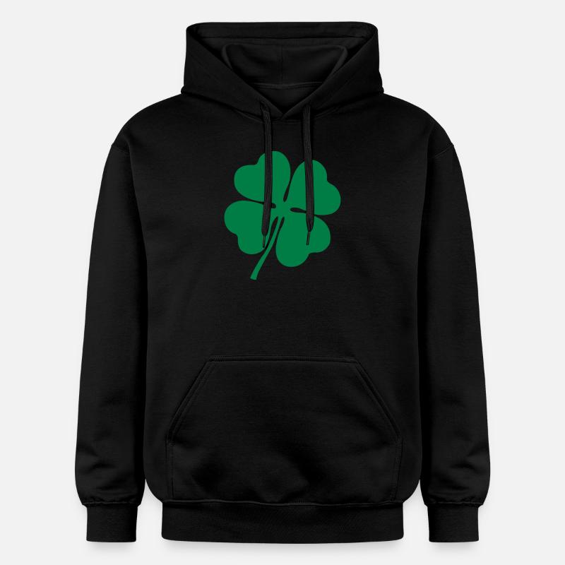 kleeblatt - Sweat à capuche Softstyle® Gildan Unisexe - noir