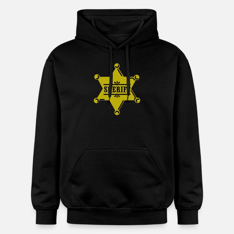 sheriff - Sweat à capuche Softstyle® Gildan Unisexe - noir