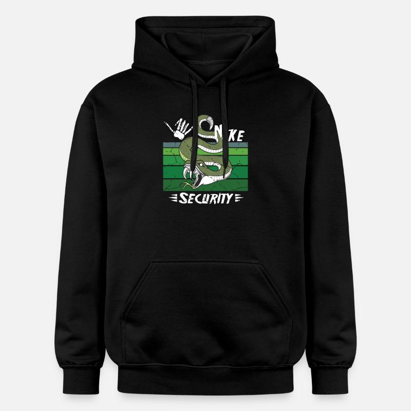 Sécurité des serpents - Sweat à capuche Softstyle® Gildan Unisexe - noir