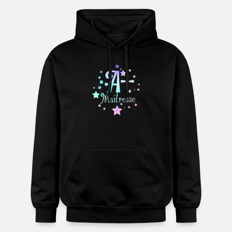 A+ maîtresse - Sweat à capuche Softstyle® Gildan Unisexe - noir