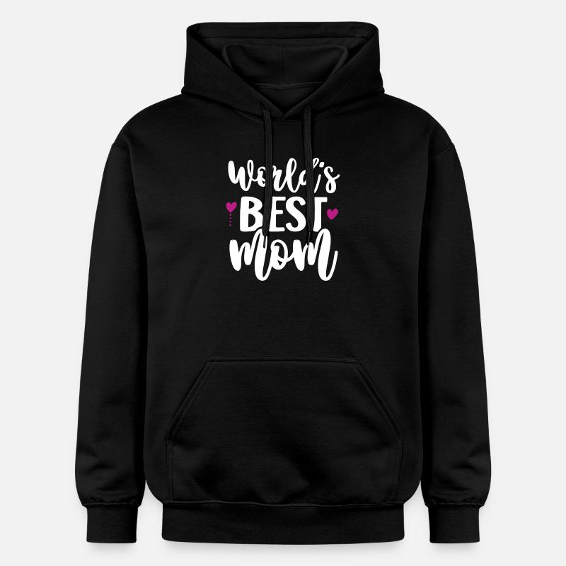 Die beste Mutter der Welt - Gildan Unisex Softstyle® Midweight Hoodie - Schwarz