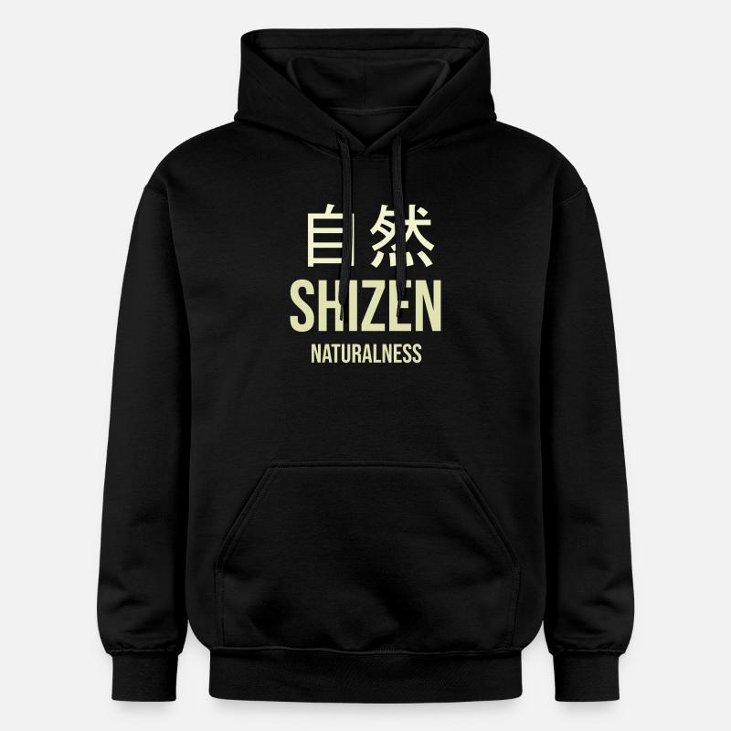 Nature Zen SHIZEN - Sweat à capuche Softstyle® Gildan Unisexe - noir