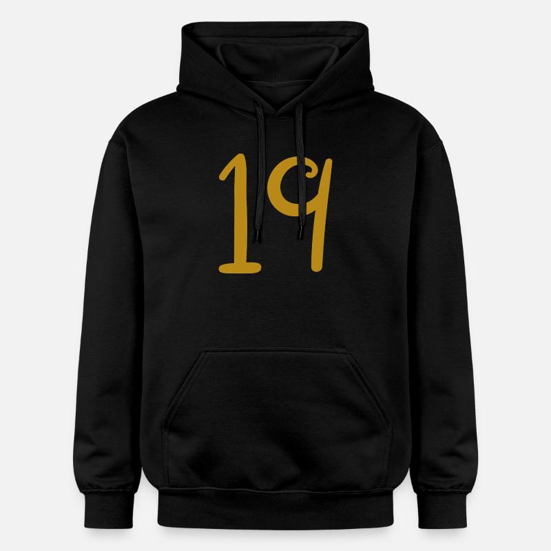 19 - Sweat à capuche Softstyle® Gildan Unisexe - noir