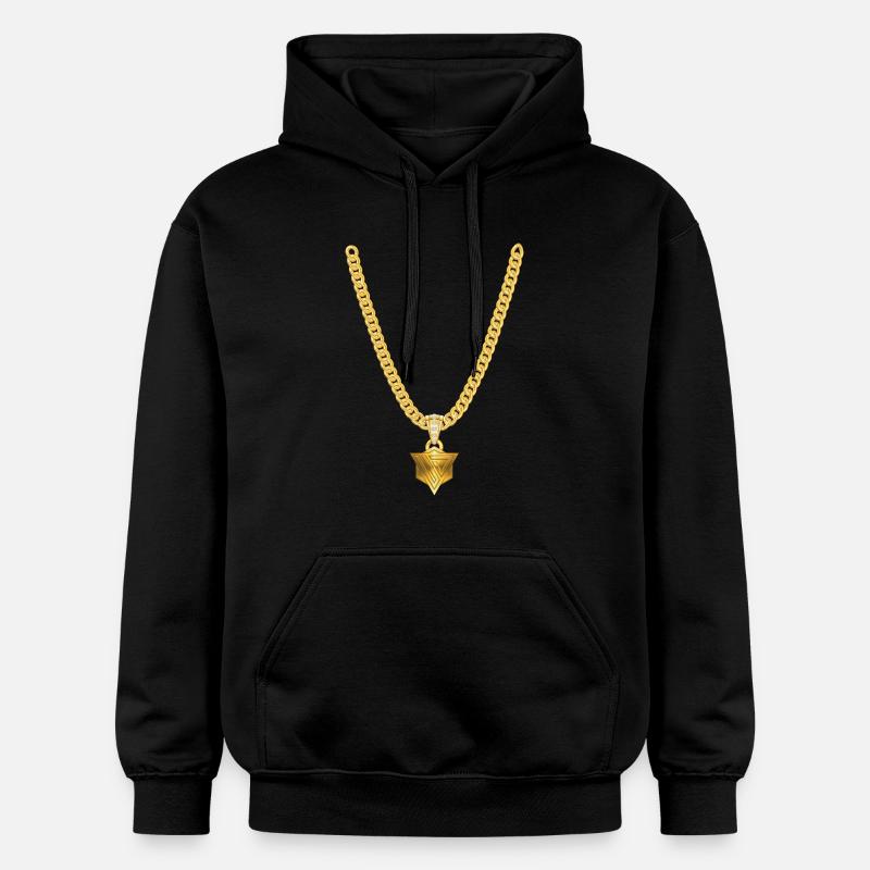 Rapperkette_Unus - Sweat à capuche Softstyle® Gildan Unisexe - noir