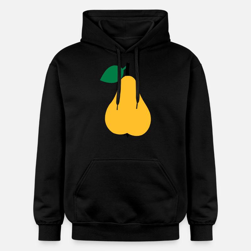 poire - Sweat à capuche Softstyle® Gildan Unisexe - noir