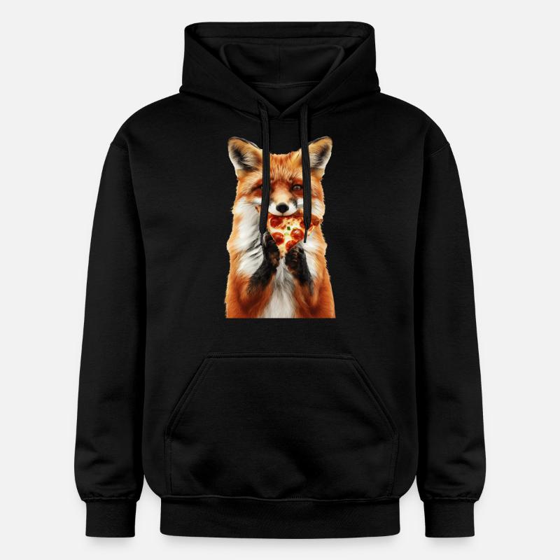 Renard - Sweat à capuche Softstyle® Gildan Unisexe - noir