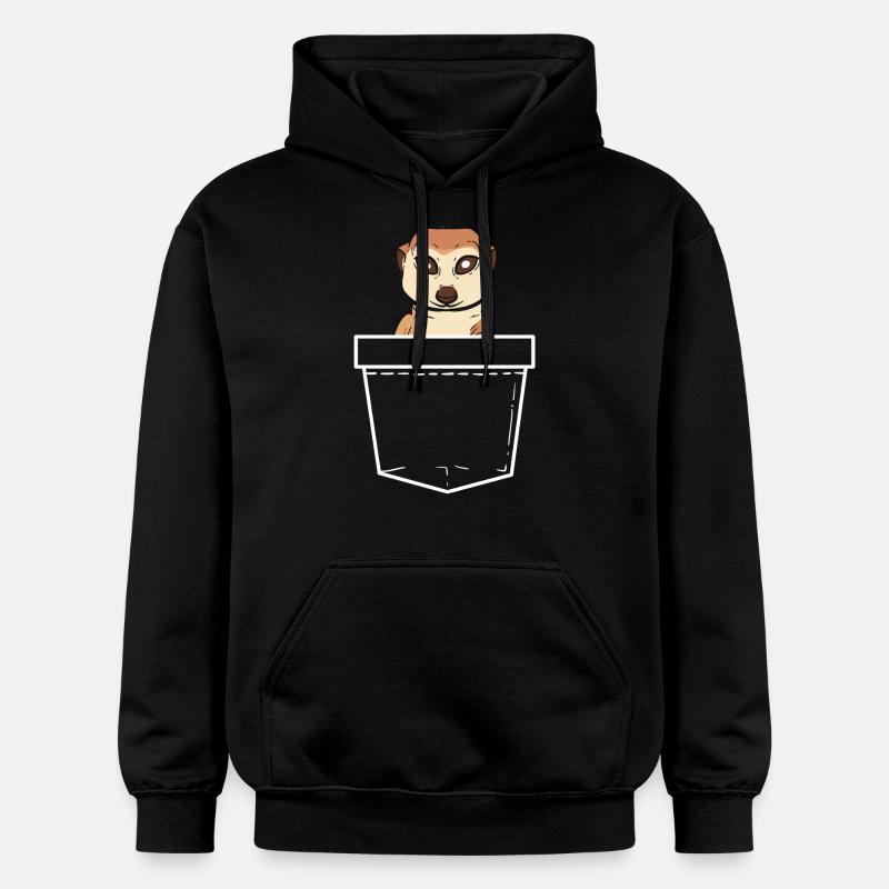 Suricate - Sweat à capuche Softstyle® Gildan Unisexe - noir