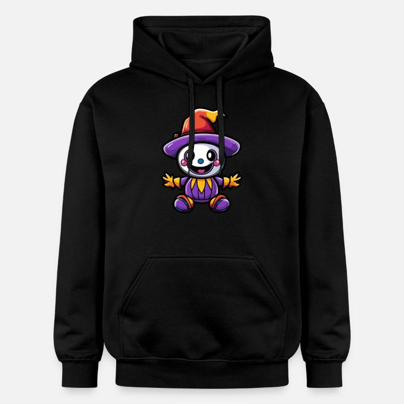 Halloween Clown Comique Bébé - Sweat à capuche Softstyle® Gildan Unisexe - noir