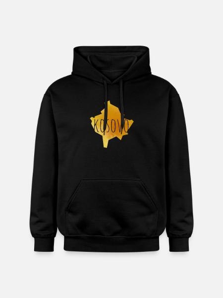 kosovo - Gildan Unisex Softstyle® Midweight Hoodie - black