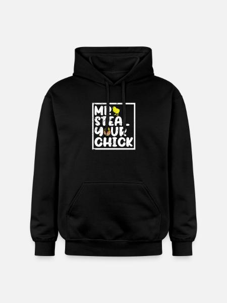 Mr Steal Your Chick - Gildan Unisex Softstyle® Midweight Hoodie - black
