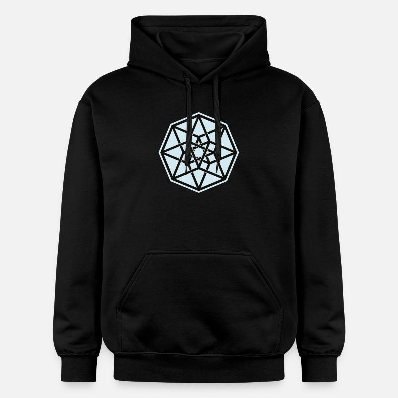 Le Tesseract - Inverser - Sweat à capuche Softstyle® Gildan Unisexe - noir