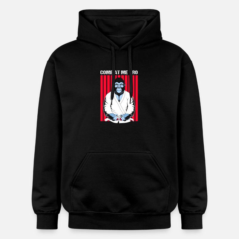 Gorille - Sweat à capuche Softstyle® Gildan Unisexe - noir