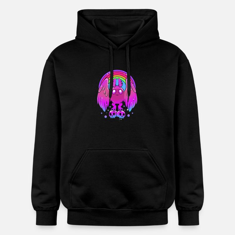 Papillon de nuit - Sweat à capuche Softstyle® Gildan Unisexe - noir