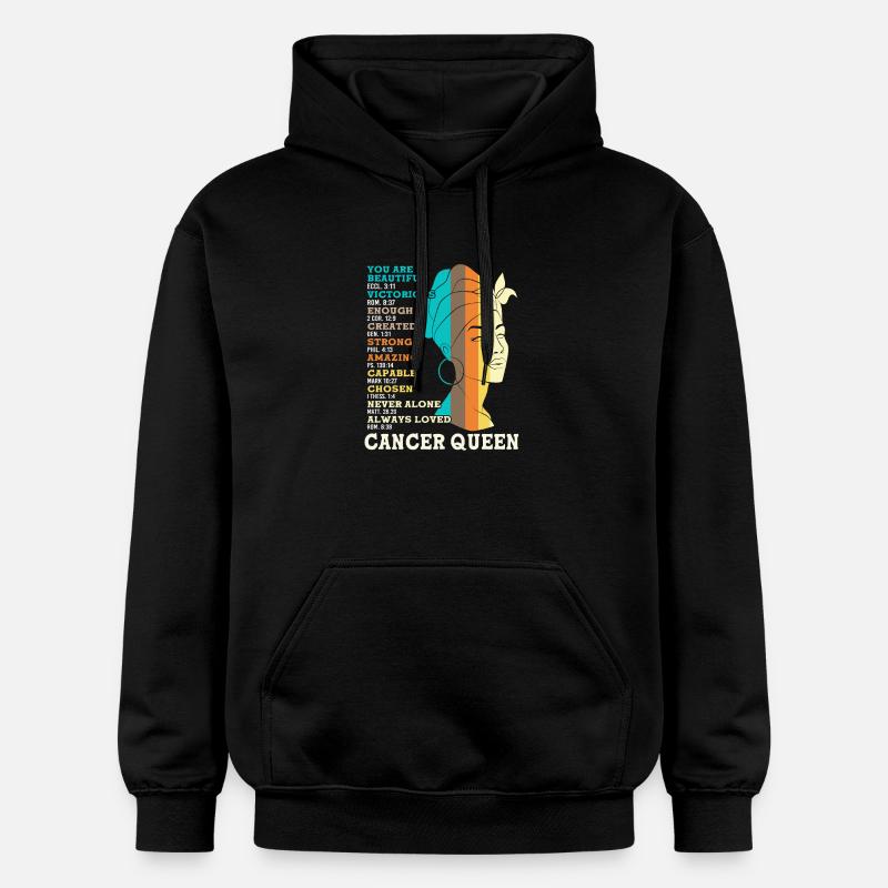 Sternzeichen Krebs - Gildan Unisex Softstyle® Midweight Hoodie - Schwarz