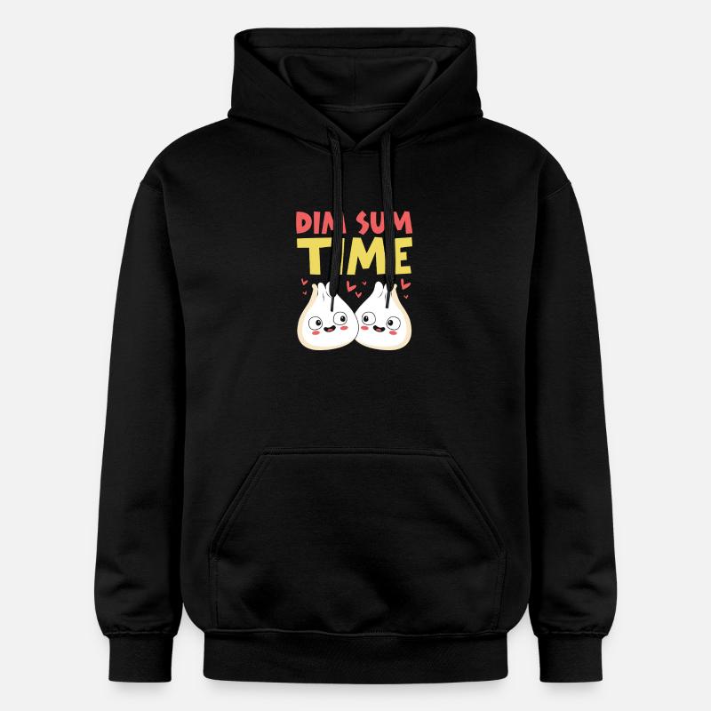 Dim sum - Sweat à capuche Softstyle® Gildan Unisexe - noir
