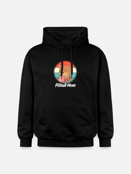 Pitbull - Gildan Unisex Softstyle® Midweight Hoodie - black