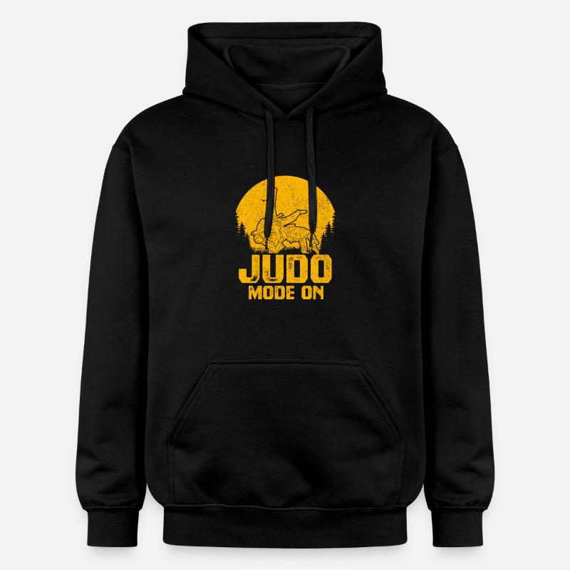 Mode judo activé - Sweat à capuche Softstyle® Gildan Unisexe - noir