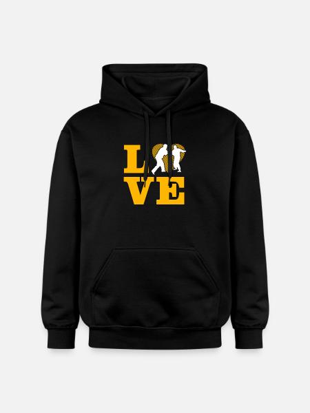 Love Judo - Gildan Unisex Softstyle® Midweight Hoodie - black