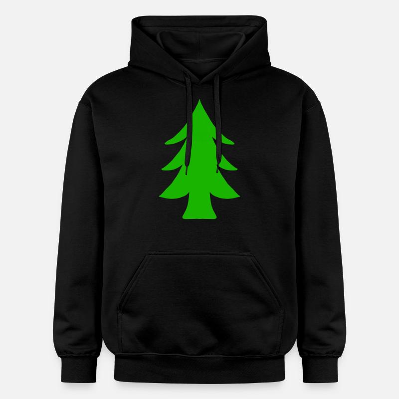 Sapin - Sweat à capuche Softstyle® Gildan Unisexe - noir