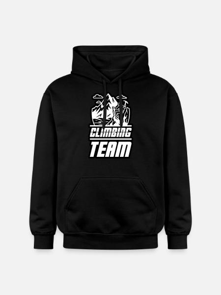 Bergsteiger Team - Gildan Unisex Softstyle® Midweight Hoodie - Schwarz