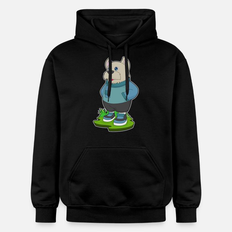 Echarpe d’hiver pour chien - Sweat à capuche Softstyle® Gildan Unisexe - noir