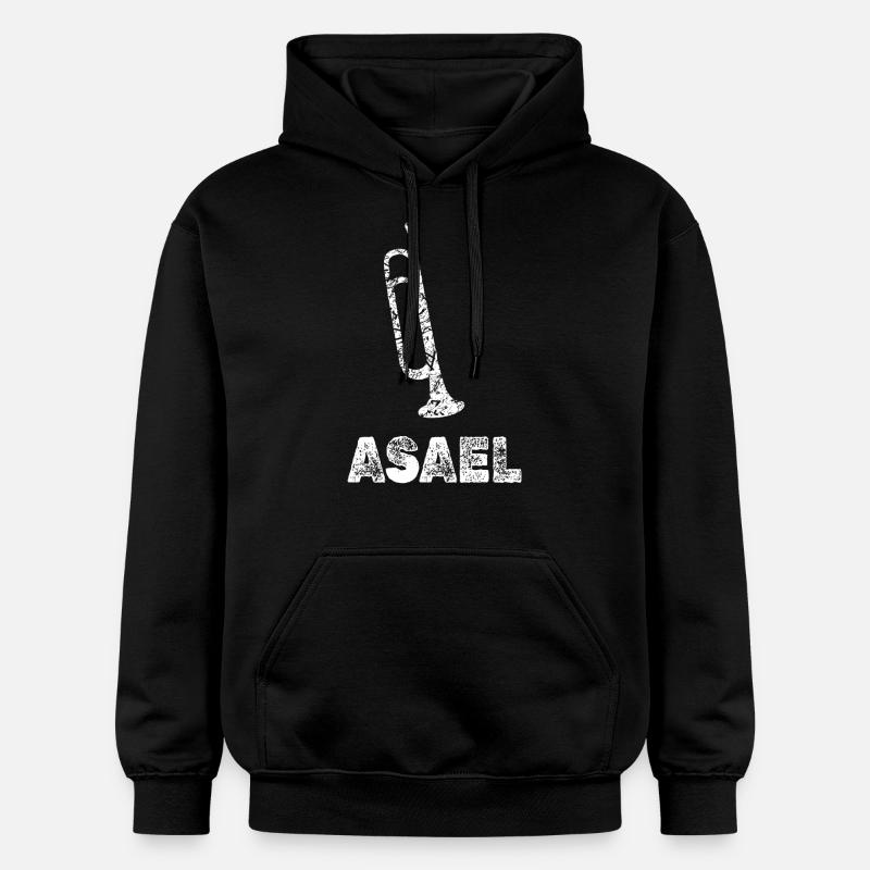 Cadeau pour Asaël - Sweat à capuche Softstyle® Gildan Unisexe - noir