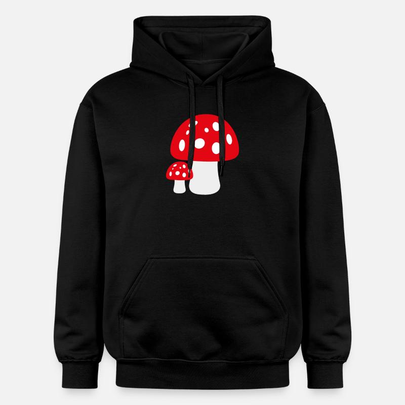 Toadstool - Gildan Unisex Softstyle® Midweight Hoodie - black