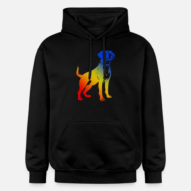Chien Jack Russell Terrier - Sweat à capuche Softstyle® Gildan Unisexe - noir