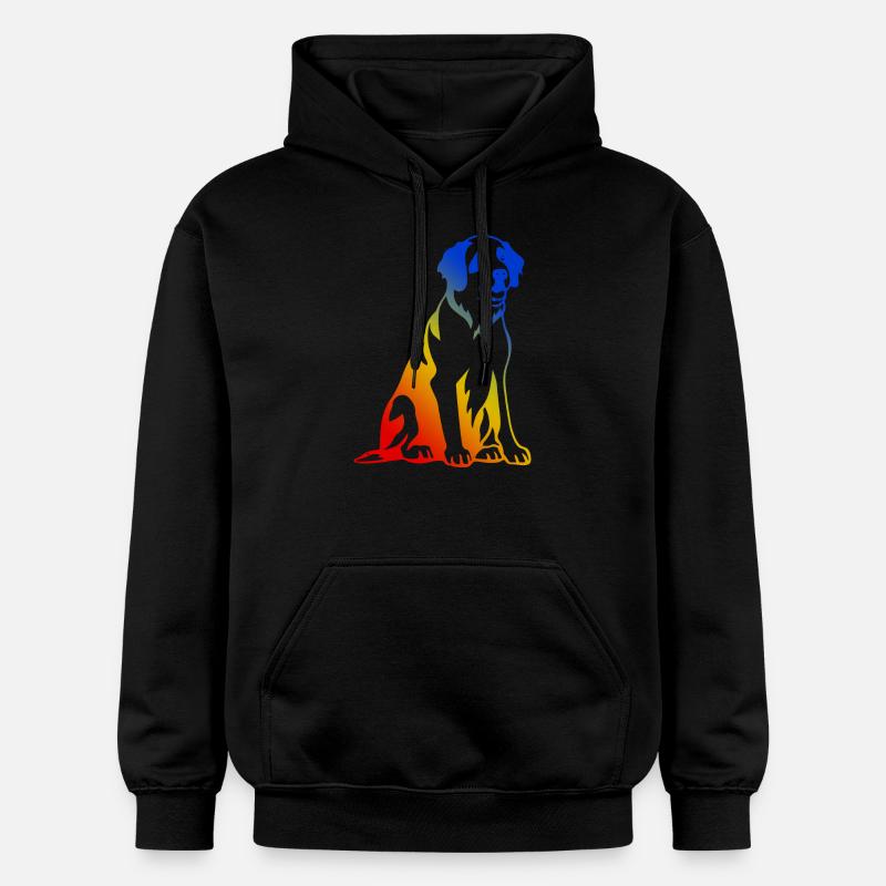 Chien Saint-Bernard - Sweat à capuche Softstyle® Gildan Unisexe - noir