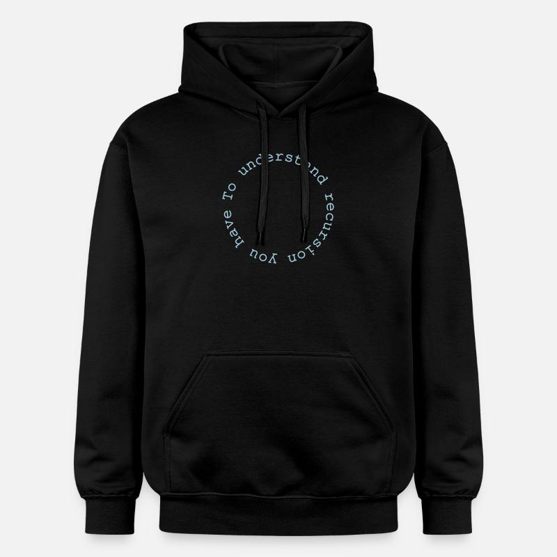 récursion - Sweat à capuche Softstyle® Gildan Unisexe - noir