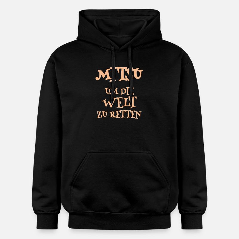 Mitsu - Sweat à capuche Softstyle® Gildan Unisexe - noir