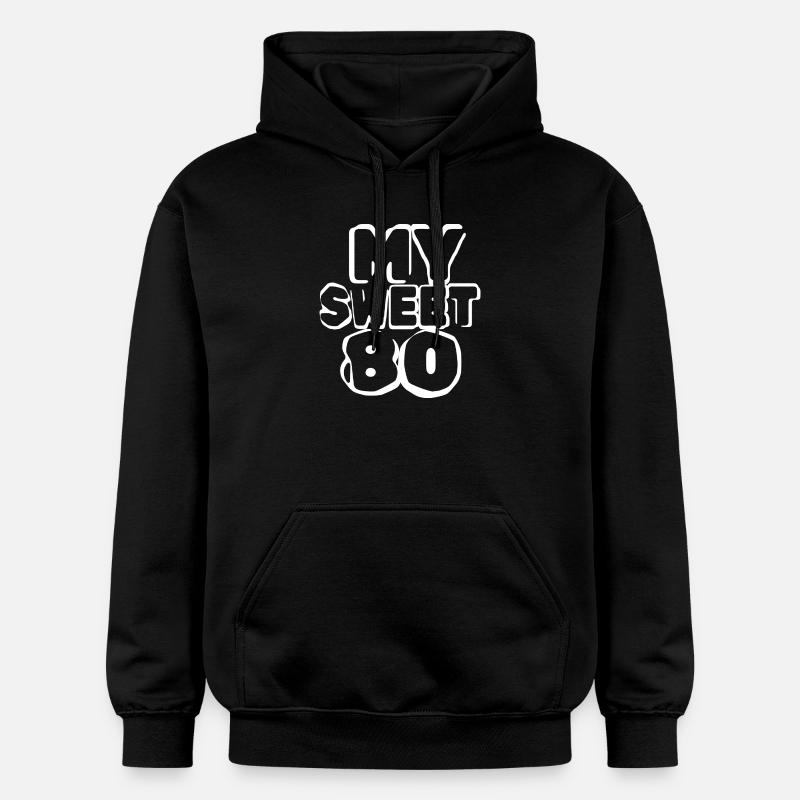 80 - Sweat à capuche Softstyle® Gildan Unisexe - noir